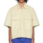 Beige B1ARCHIVE Camp Denim Shirt