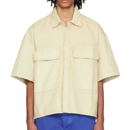 Beige B1ARCHIVE Camp Denim Shirt
