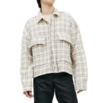 Beige B1ARCHIVE Checkered Logo Shirt