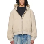 Beige B1ARCHIVE Zip-Up Jacket