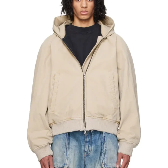 Beige B1ARCHIVE Zip-Up Jacket