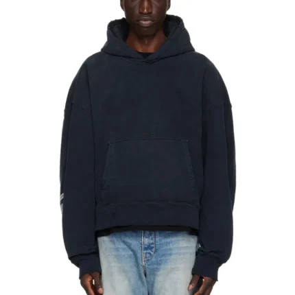 Black B1ARCHIVE Logo Oversized Hoodie