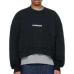 Black B1ARCHIVE Oversized Crewneck Sweatshirt