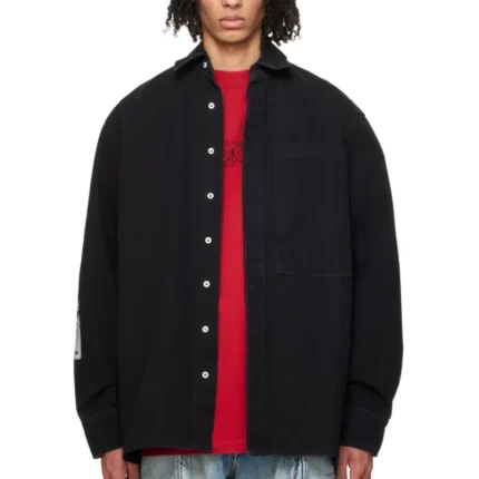 Black B1ARCHIVE Oversized Long Sleeve Shirt