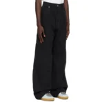 Black B1ARCHIVE Paneled Trousers Side