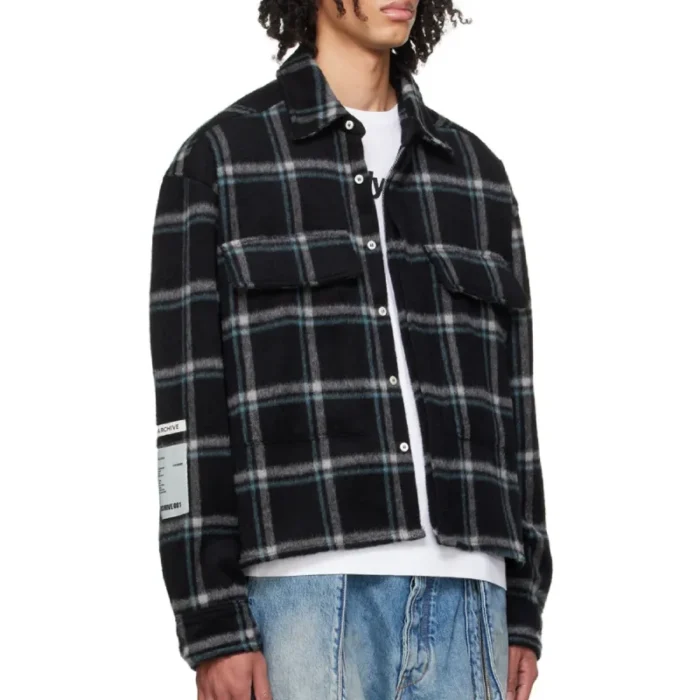 Black B1ARCHIVE Pocket Shirt Side