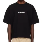 Black B1ARCHIVE Logo Printed T-Shirt