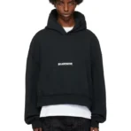 Black B1ARCHIVE Short Hoodie