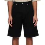 Black B1ARCHIVE Skater Denim Shorts