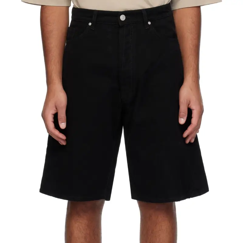 Black B1ARCHIVE Skater Denim Shorts