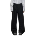Black B1ARCHIVE Wide Leg Jeans