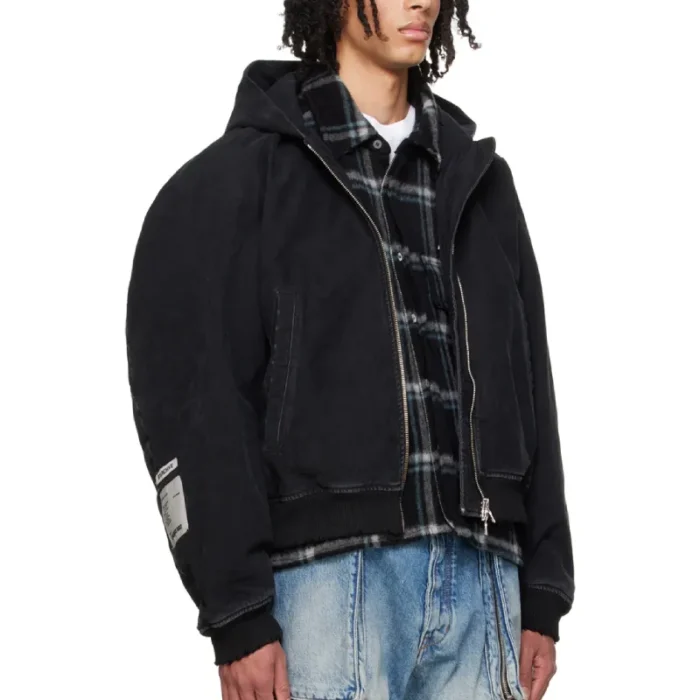 Black B1ARCHIVE Zip-Up Jacket Side