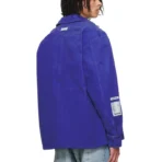 Blue B1ARCHIVE Oversized Long Sleeve Shirt Back