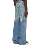 Blue B1ARCHIVE Paneled Jeans Back