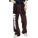 Brown B1ARCHIVE Wide Leg Sweatpants