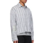 Gray B1ARCHIVE Single Pocket Shirt Side