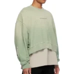 Green B1ARCHIVE Oversized Crewneck Sweatshirt Side