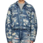 Indigo B1ARCHIVE Trucker Denim Jacket