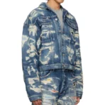 Indigo B1ARCHIVE Trucker Denim Jacket Side