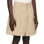 Khaki B1ARCHIVE Carpenter Shorts Side